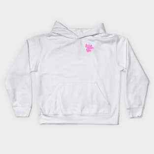 Pink Butterfly Kids Hoodie